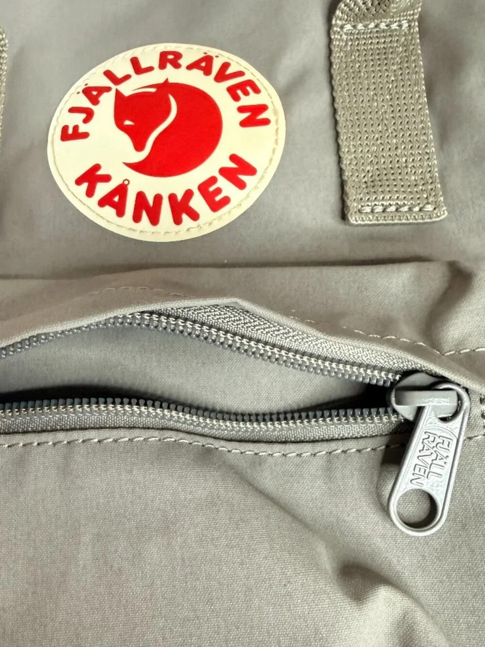 Fjallraven Kanken Mini Backpack Shoulder Bag Fog Gray EUC